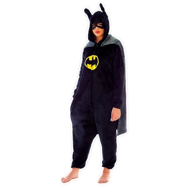 Superhelt Spider-Man Batman Onesie Kigurumi Fancy Dress Kostume Hoodie Pyjamas