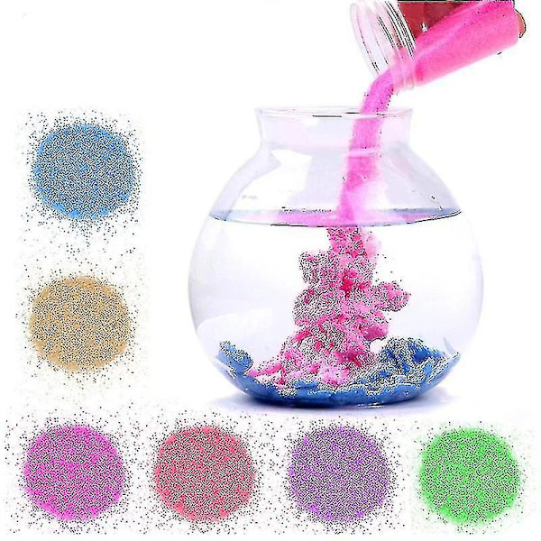 Never Wet Magic Sand Magisk Sand som Aldrig Blir Blöt 100g Red