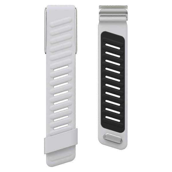xDfind Silikon Sportklockarmband Light Grey   Black For WHOOP 5.0