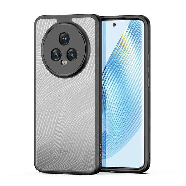 Støtsikkert telefondeksel for Honor Magic 5, 5 Pro, svart Magic 5