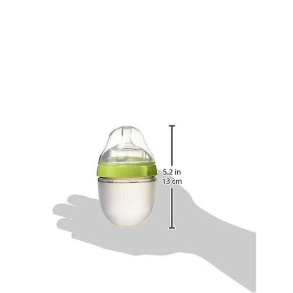 Comotomo Natural Feel Babyflaske, Grøn, 150 ml
