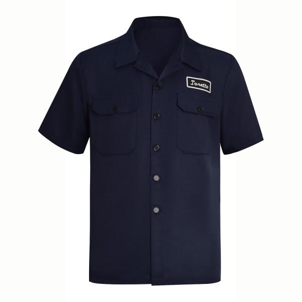 Halloween Dominic Toretto Cosplay Kostym för Vuxna Män Unisex Skjorta Dräkter Halloween Karneval Kostym M