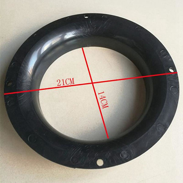 Sandblæsningshandsker Sandblæserdele 60 cm med O-ringe til sandblæsningsskab