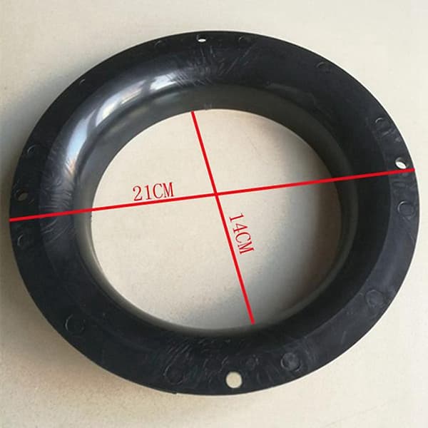 Sandblästringshandskar Sandblästrare Delar 60cm Med O-ringar För Sandblästerskåp