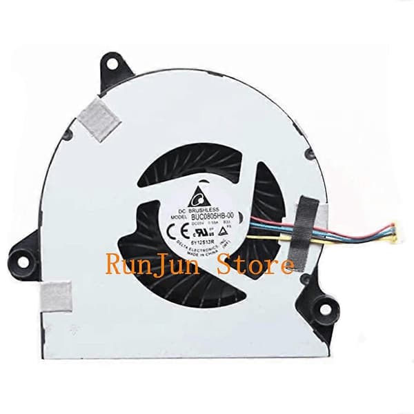 bærbar CPU køleventilator Køler Notebook PC til BUC0805HB-00 DC05V 0.55A B33 4PIN ventilator til ASUS VivoMini VC65R VC6 5 5