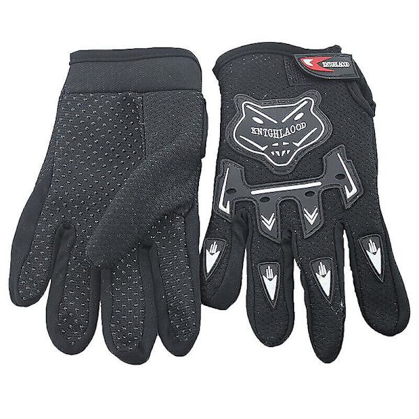 Hela fingret cykelhandskar Bmx Mtb Cykling Barn Handskar Pojkar Flickor Blue