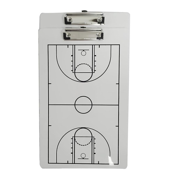 Coach Board Dry Erase Coaching Board Dubbelsidig Design Strategi Board Whiteboard för basket