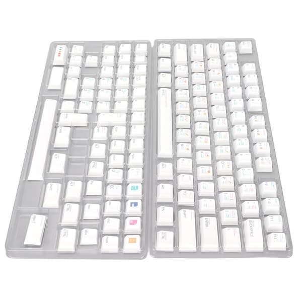 136 Keys PBT with Original Height, Good Durability, Comfortable Feel, Keyboard Kit for DIY Mechanical Keyboard AI 0.1