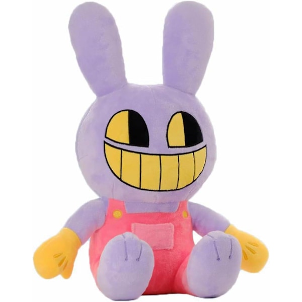 Uskomaton Digital Circus -pehmolelu, 11,2 tuuman Digital Circus -pehmolelut, Pomni ja Jax -täytetyt eläimet plushie-nukke lahjaksi lapsille ja faneille (jax-a)