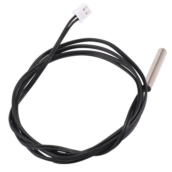 5st 1 Meter Vattentät Temperatursensor Sond, Rostfritt Stål 10k 3950 Ntc Termistor Sond, Di