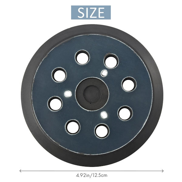 8 Hulls Basis til Orbit Sander Udskiftning til Makita 743081-8 Bo5030 Bo5031 Bo5041 Bo5010 Mt922 Mt9