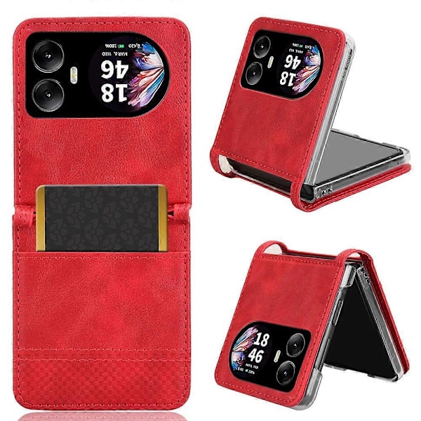 Til Blackview Hero 10 4G Etui Retro Tekstureret Læder+PC Telefon Etui med Kort Slot Multicolor Style B Style B Multicolor