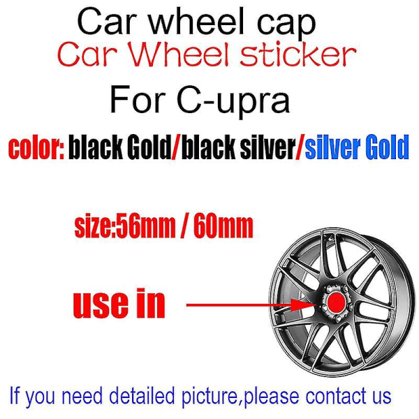 4 kpl 3D 56 mm 60 mm Uusi Logo Auton Embleemi Vanteen Keskihubin Kannen Autovanteiden Uudistus Pölynkestävä Merkki Tarrat Tarvikkeet black copper 60mm black cap