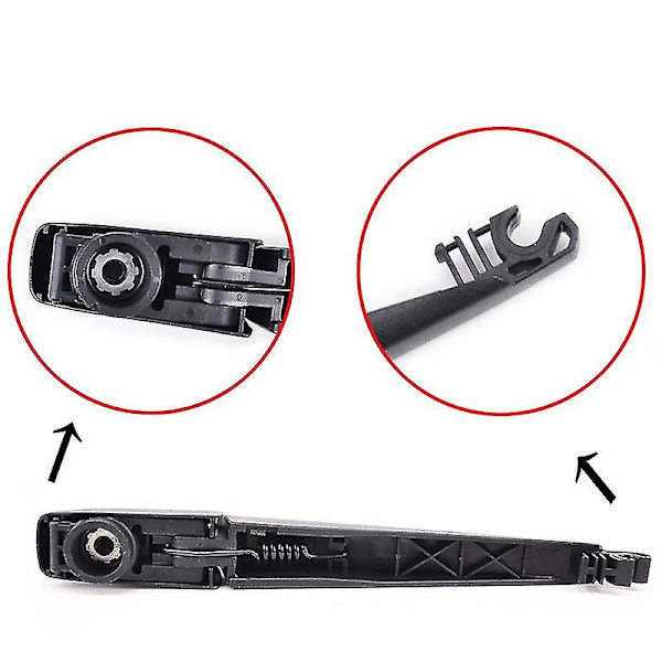Torkarblad 12 tum bakre torkarblad & set kompatibelt med Suzuki Grand Vitara 2005-2015 Mk 3