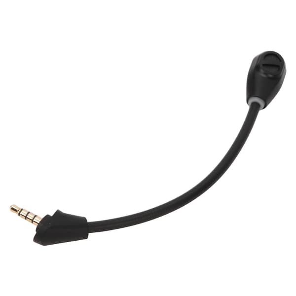 Erstatningsmikrofon for støyreduserende headset 3,5 mm Avtakbar mikrofon Kompatibel med Kingston HyperX Cloud Alpha
