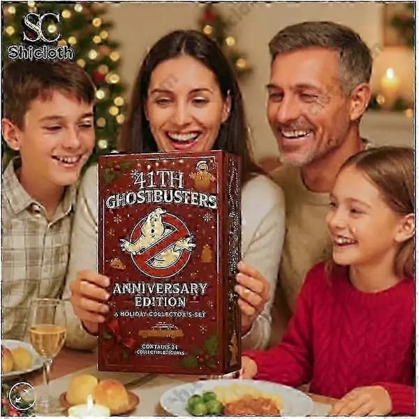 Ghostbusters 41-ukers adventskalender jule-blindboks juletrepynt akrylanheng