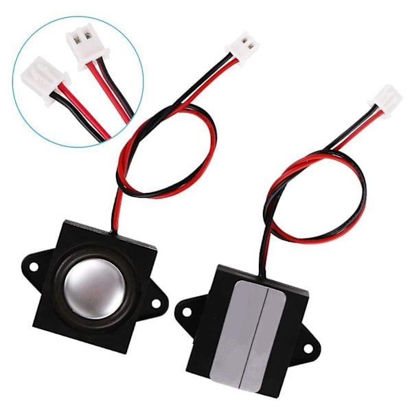 2 kpl 4 ohmin 3 watin kaiutinta Arduino-yhteensopivaan yhden ontelon minikaiuttimeen, täysalueinen ontelo, mobiili, kannettava