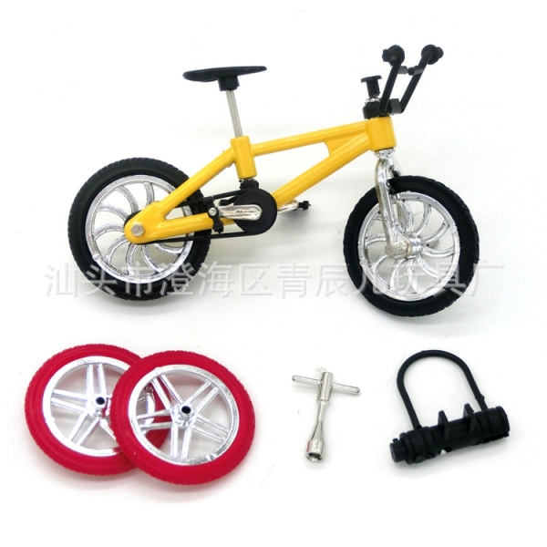 Fantastisk kvalitet BMX leker Alloy Finger BMX Funksjonell Barnesykkel Finger Bike Mini Finger BMX Sett Sykkel Fans Leker Gave Ny