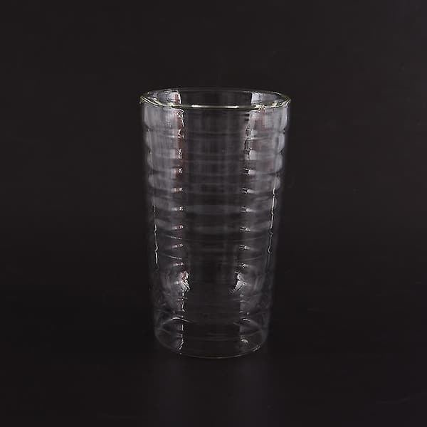 Handblåst dubbelväggig glaskopp Nespresso kaffemugg och koppar termiskt glas-hao 150ml