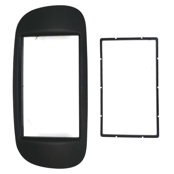 Bilradio 2 Din Fascia til 500 2007-2015 DVD Stereo Panel Instrumentbræt Eftermontering Installationsramme Black