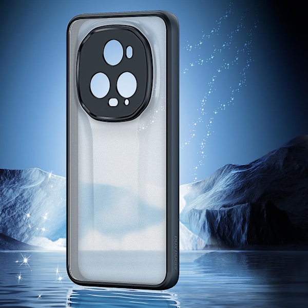 Stødsikkert telefoncover til Honor Magic 5, 5 Pro, Sort Magic 5 Pro