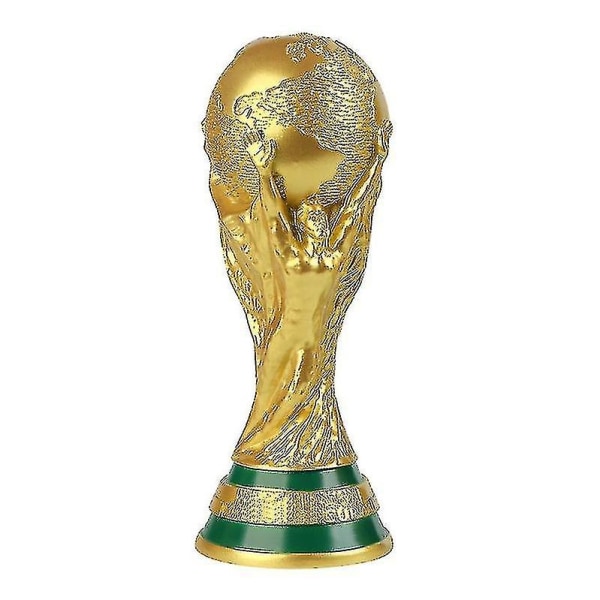 Fotball-VM Fotball Fotball Qatar 2022 Gold Trophy Sport Memorabilia Replika Fotball Fan-gave 13cm
