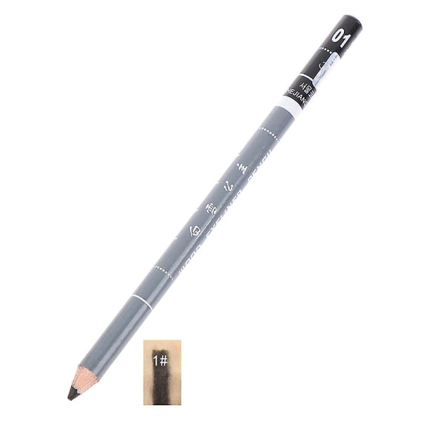 1 stk Professional Wood Lip Liner Vandtæt Lady Long Lasting Lip Liner blyant N1