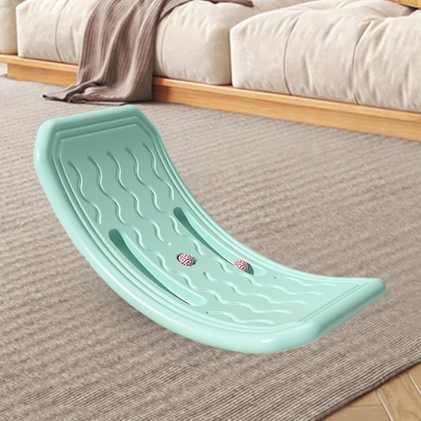 Lastentaitoilulauta Twist Board - Fitnesslaitteet, tasapainoharjoittelu, keinulauta, tanssijoille, sisätiloihin Green