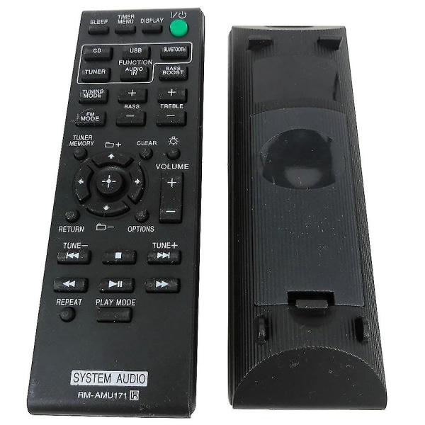 Reservedeler RM-AMU171 for Sony System Audio Fjernkontroll CMT-SBT100 HCD-SBT100 CMT-SBT100B HCD-SBT