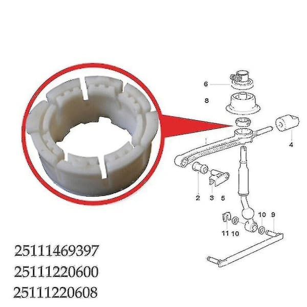 Girspaklagerbøssing for BMW E30 E36 E46 E90 E91 25111469397