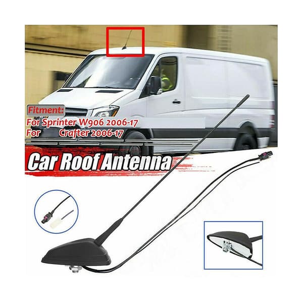 Antenne Tagmonteret Radioantenne A9068200475 Til Sprinter W906 2006-2017 2e0035507