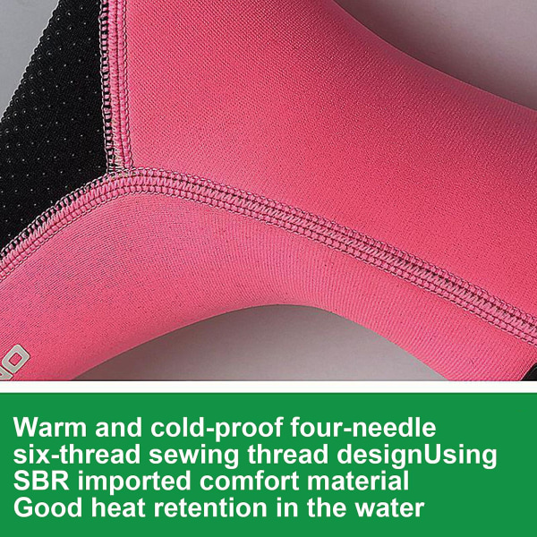 Holdbare 3 mm Neopren Sokker til Vandsportsaktiviteter og Strandaktiviteter