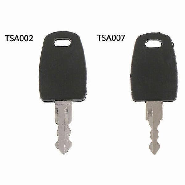Multifunktionel Tsa002 007 Nøglepose Til Bagage Kuffert Told Tsa Lås Nøgle - TSA002