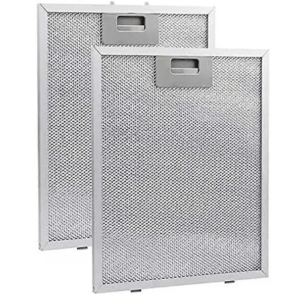 2 STK Ventilatorfiltre Metallnett Avtrekksfilter