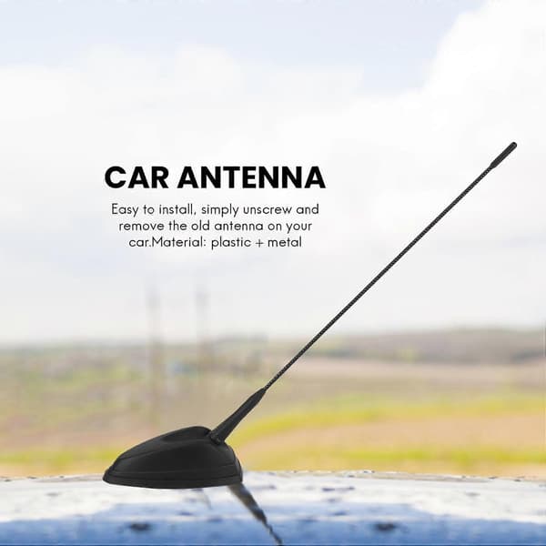 Biltakmontert antenne for Sprinter W906 2006-2017 Takmontert antenne black  silver