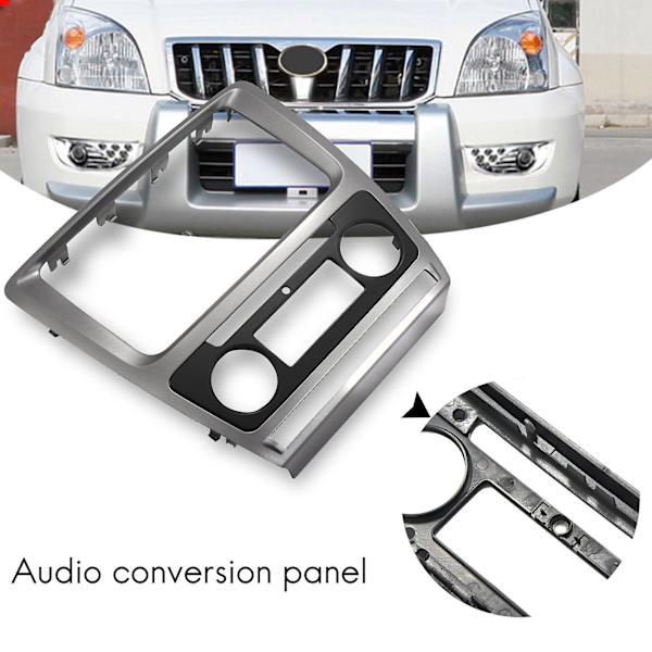 2 Din Radio Fascia för Skoda Octavia Audio Stereo Panel Monteringsinstallation Dash Kit Trim Ram A