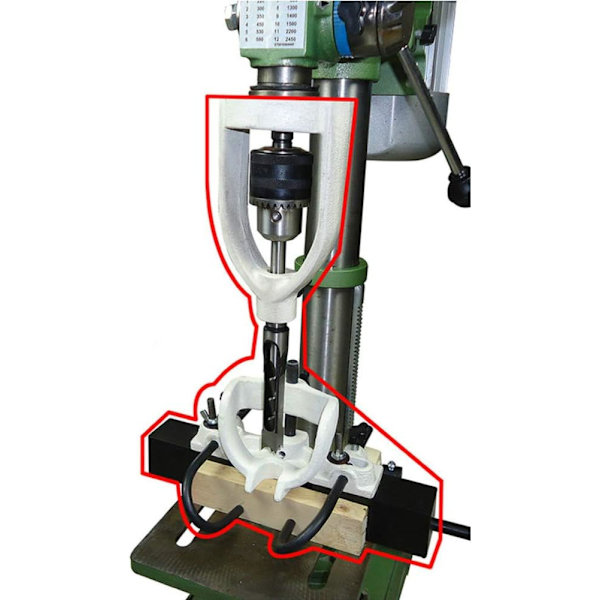 Square Tenon Machine Converter for Bench Drill. Tenon Machine Accessory (65-40 Reducing Sleeve)