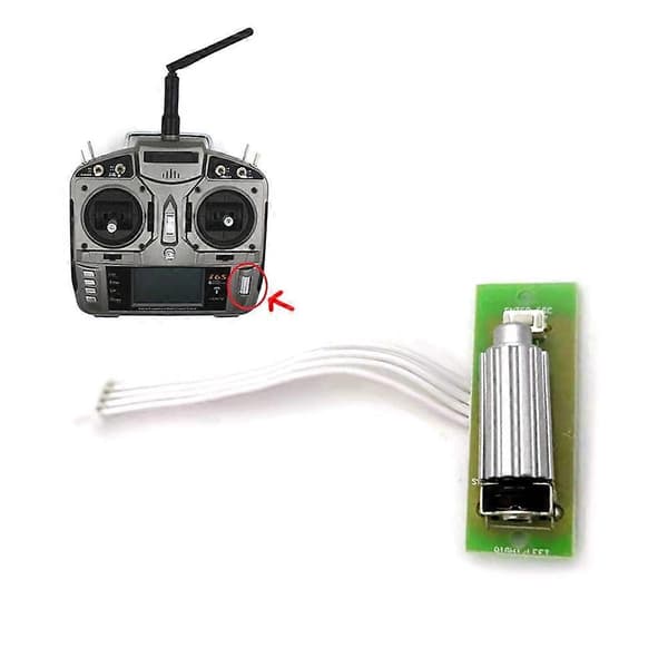 Rullebryterplate Scroll Board for DX8 DX7 DX6 DX6i Storm I6S Sender