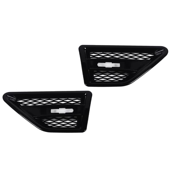 Freelander 2 LR2 Glans Sort Sideudluftningsgitter Trim Grill Forreste Venstre Højre Mesh Erstatning