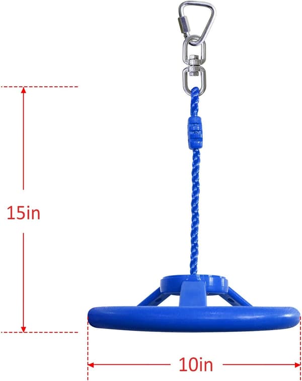 1-pakkaus Ninja-pyöräesteet lapsille - Ninja Warrior -esterata lapsille Ninja Slackline -sarja - Punainen
