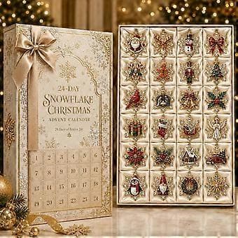 Julekalender nedtelling DIY sjarmarmbånd-sett