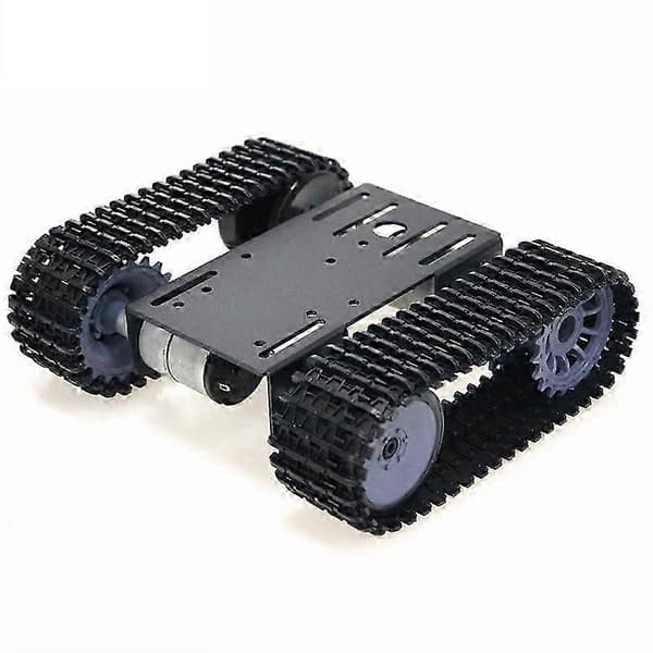 Smart Tank Bil Chassis Bæltekøretøj Robot Platform