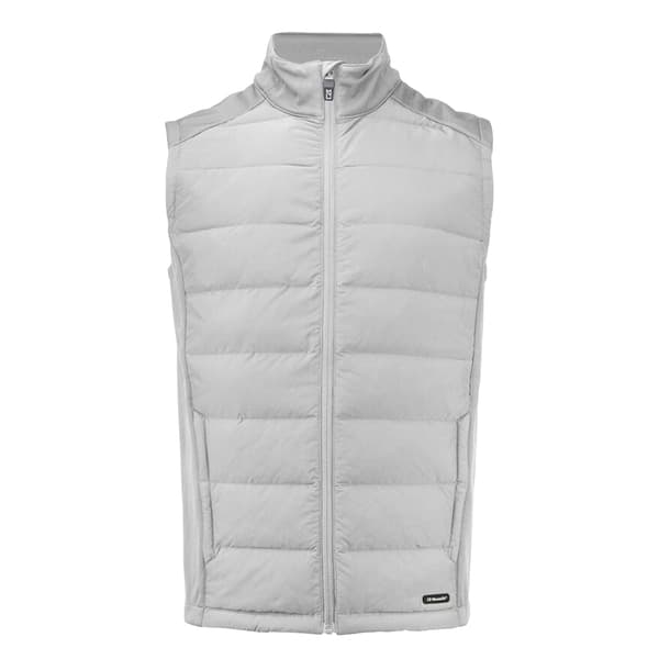 Cutter & Buck Oak Harbor Varm Vest til Mænd M Sølv Silver M