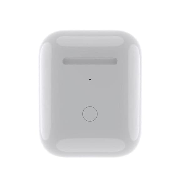 Trådløs opladningsetui erstatning til 1 2 opladeretui til Airpod 1 / 2 generation, understøtter Bluetooth-parring