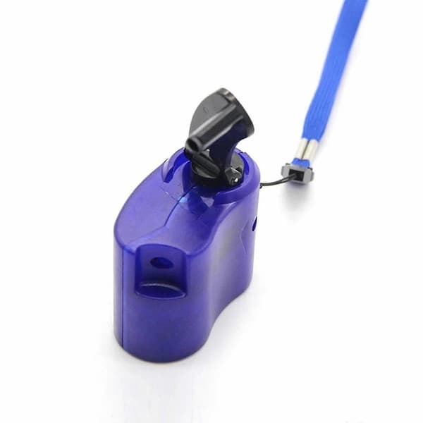 Bærbar håndsvinggenerator til camping og nødsituationer Blue