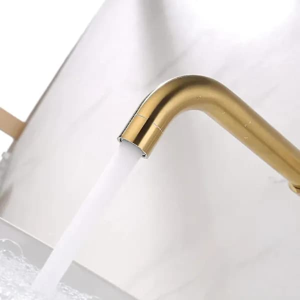 Wall Mounted Basin Faucet Brass Cold Water Rotating Spout Bathroom/Kitchen