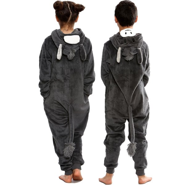 Unisex Donkey Dyre Onesie En-delt Pyjamas Sett Gratis Frakt 3 4 Years