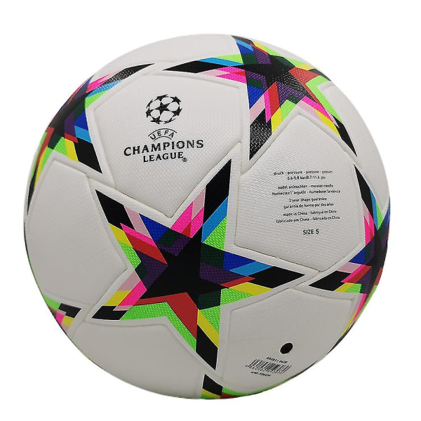 World Cup 2023 Football Ball Champions League Stars Pattern Soccer Training Ball Størrelse 5