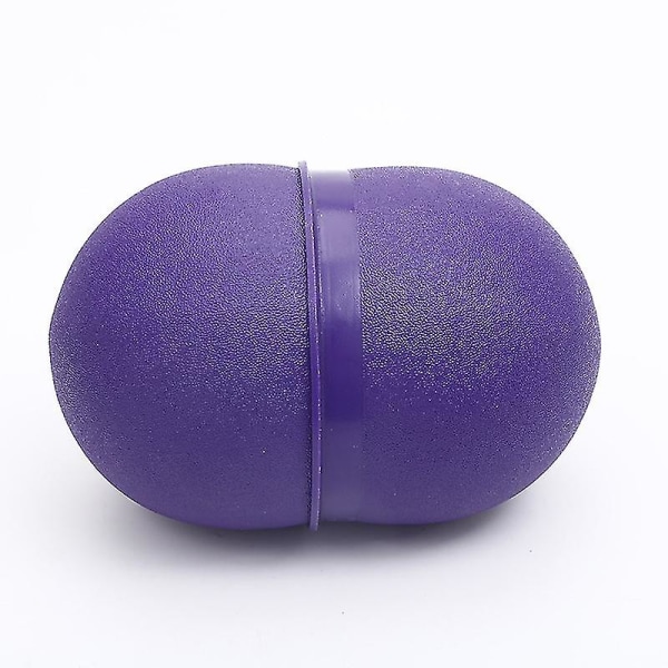 Jumping Ball Legetøj Balance Board med håndtag eksplosionssikker øvelse hoppende bold Purple