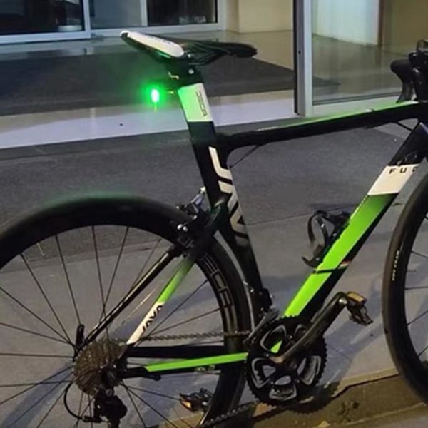 Photondrop - LED-baklykta för cykel, Instawhim Photon Drop cykelbaklyktor Green
